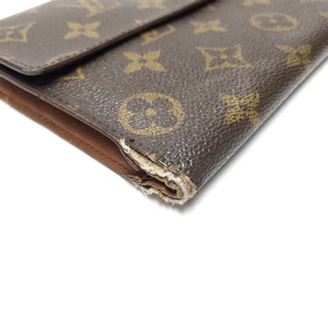 louis vuitton wallet used